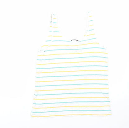 Womens UK Size 8 TU White Basic Tank