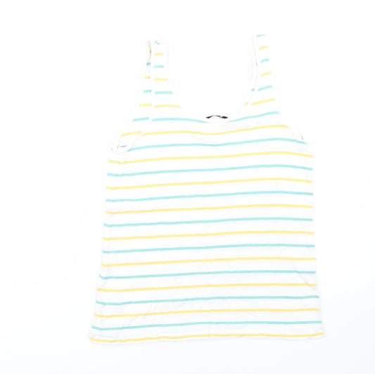 Womens UK Size 8 TU White Basic Tank