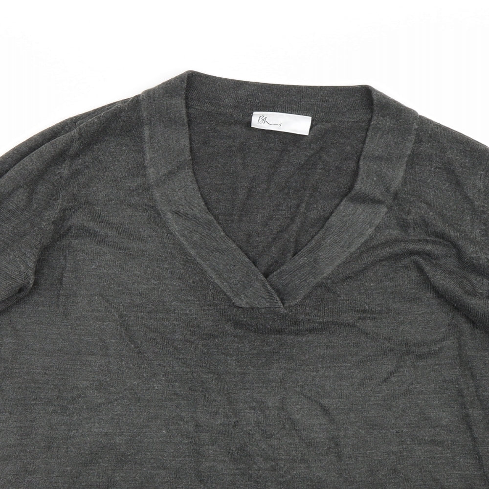 Womens UK Size 14 BHS Grey Pullover Jumper