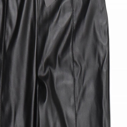 Womens UK Size 4 PRETTYLITTLETHING Regular Fit  Black Trousers