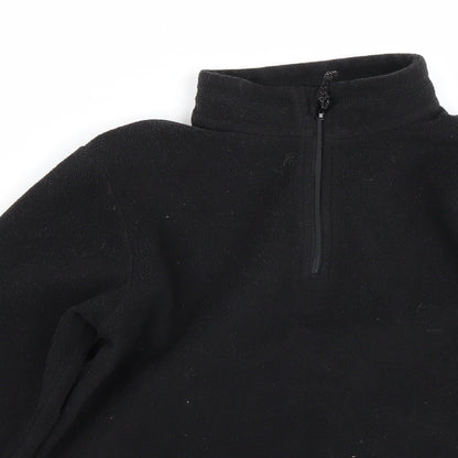 Quenchua Boys Black   Pullover Sweatshirt Size 8 Years