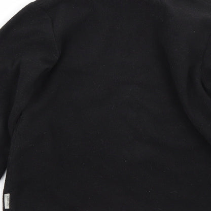 Quenchua Boys Black   Pullover Sweatshirt Size 8 Years