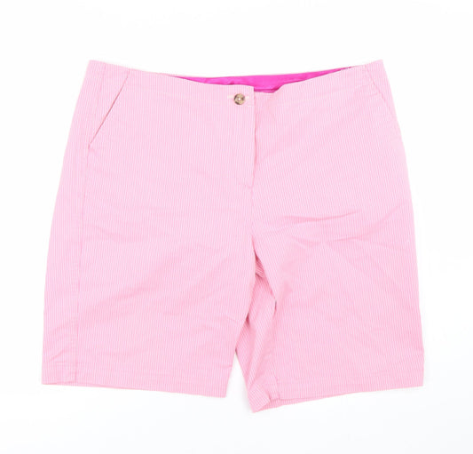 Womens UK Size 40 Preworn Regular Fit Bermuda Shorts