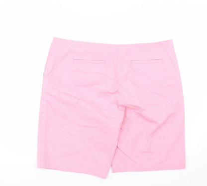 Womens UK Size 40 Preworn Regular Fit Bermuda Shorts