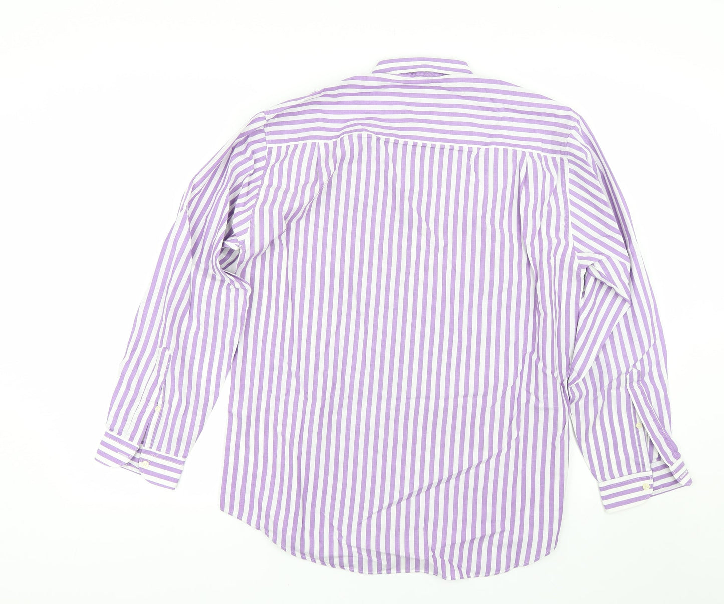 Mens UK Collar Size 15 BHS Smart Purple  Dress Shirt