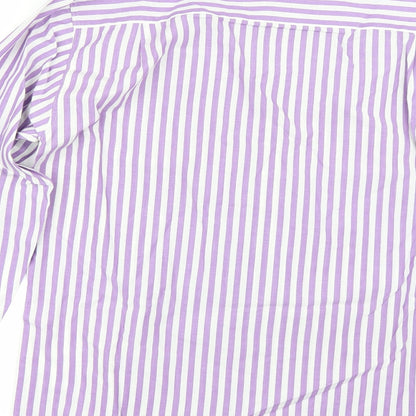 Mens UK Collar Size 15 BHS Smart Purple  Dress Shirt