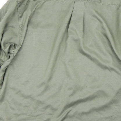 Ted Taylor Mens Green    Button-Up Size L