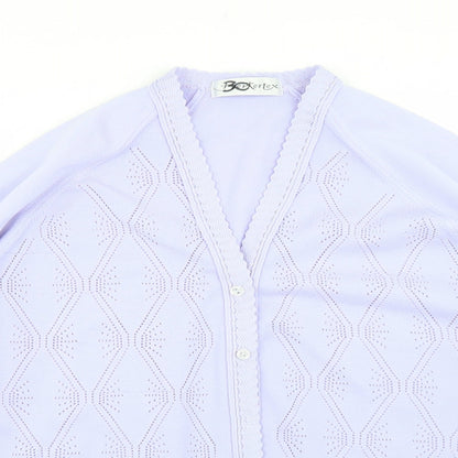 berktertex Womens Purple   Cardigan Jumper Size 16