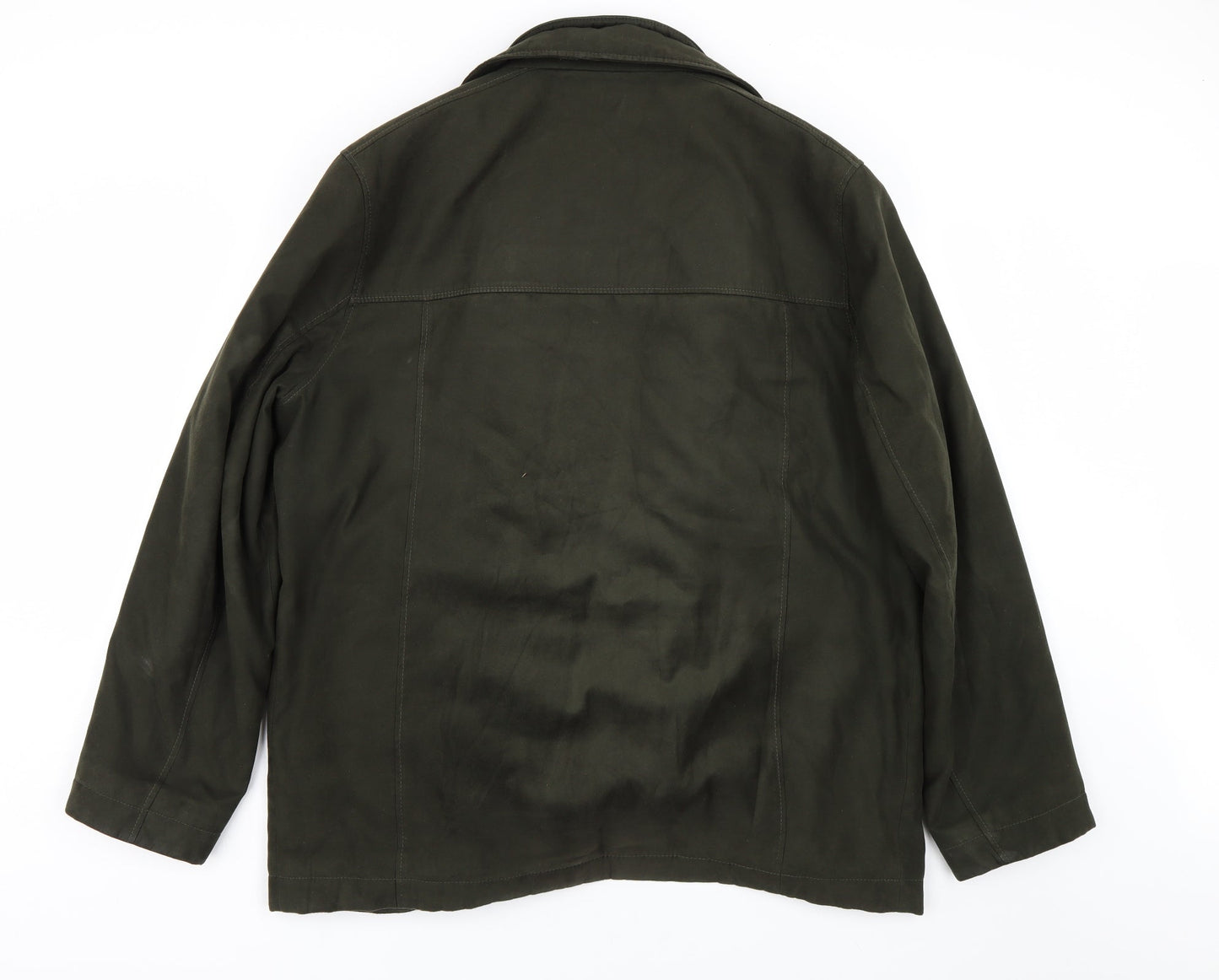 Mens UK Size S Jupiter Green Overcoat