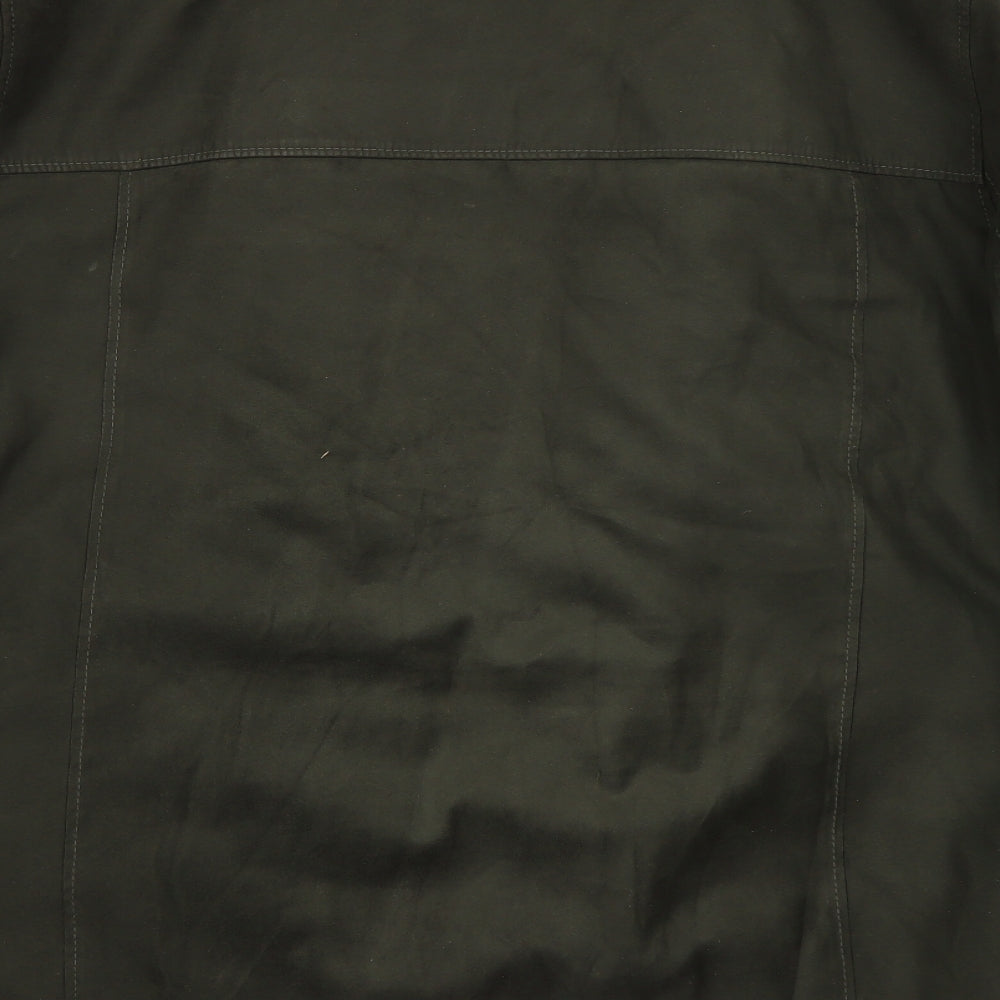 Mens UK Size S Jupiter Green Overcoat