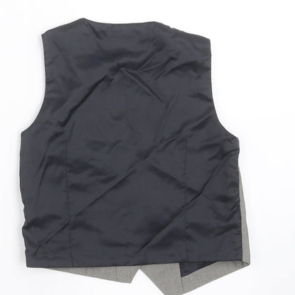 NEXT Boys Grey   Gilet Waistcoat Size 2-3 Years