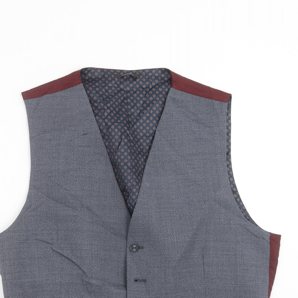 Mens UK Size L Marks and Spencer Regular Blue Suit Jacket