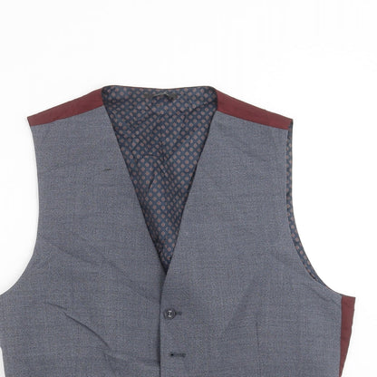 Mens UK Size L Marks and Spencer Regular Blue Suit Jacket
