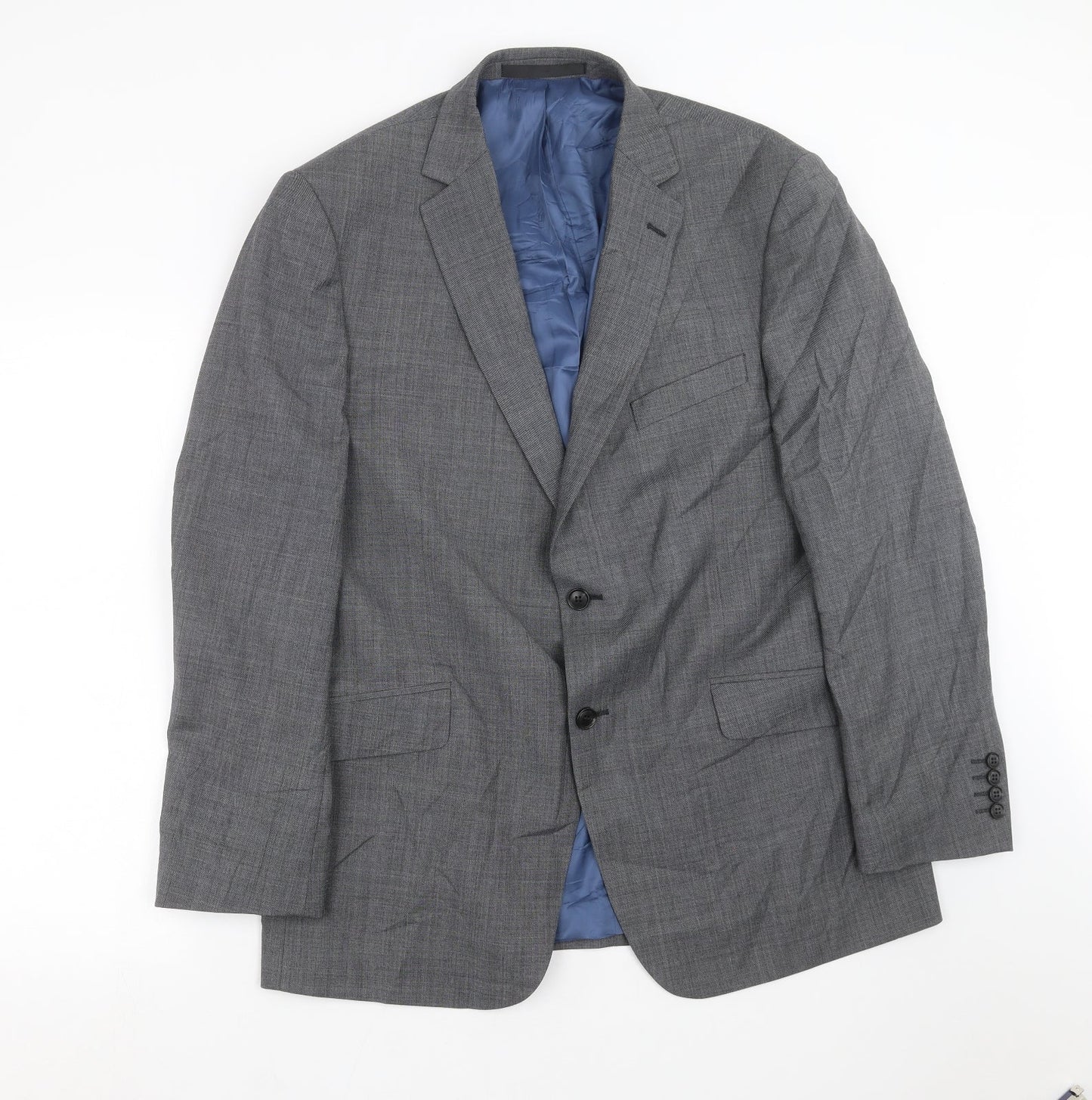 Mens UK Size 42 Marks and Spencer Regular Grey Suit Jacket