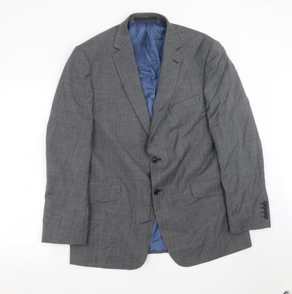 Mens UK Size 42 Marks and Spencer Regular Grey Suit Jacket