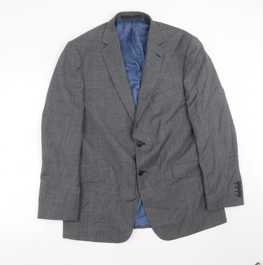 Mens UK Size 42 Marks and Spencer Regular Grey Suit Jacket