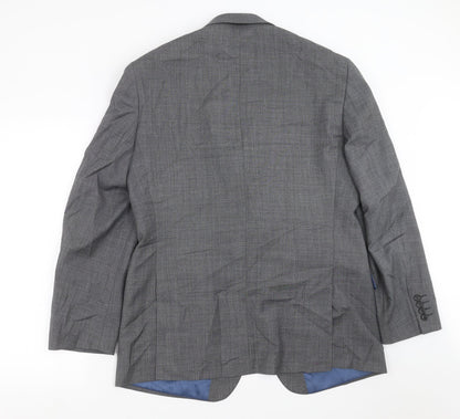 Mens UK Size 42 Marks and Spencer Regular Grey Suit Jacket