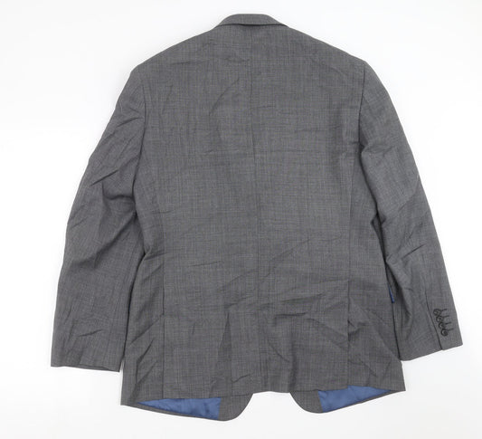Mens UK Size 42 Marks and Spencer Regular Grey Suit Jacket