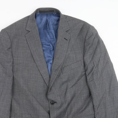 Mens UK Size 42 Marks and Spencer Regular Grey Suit Jacket