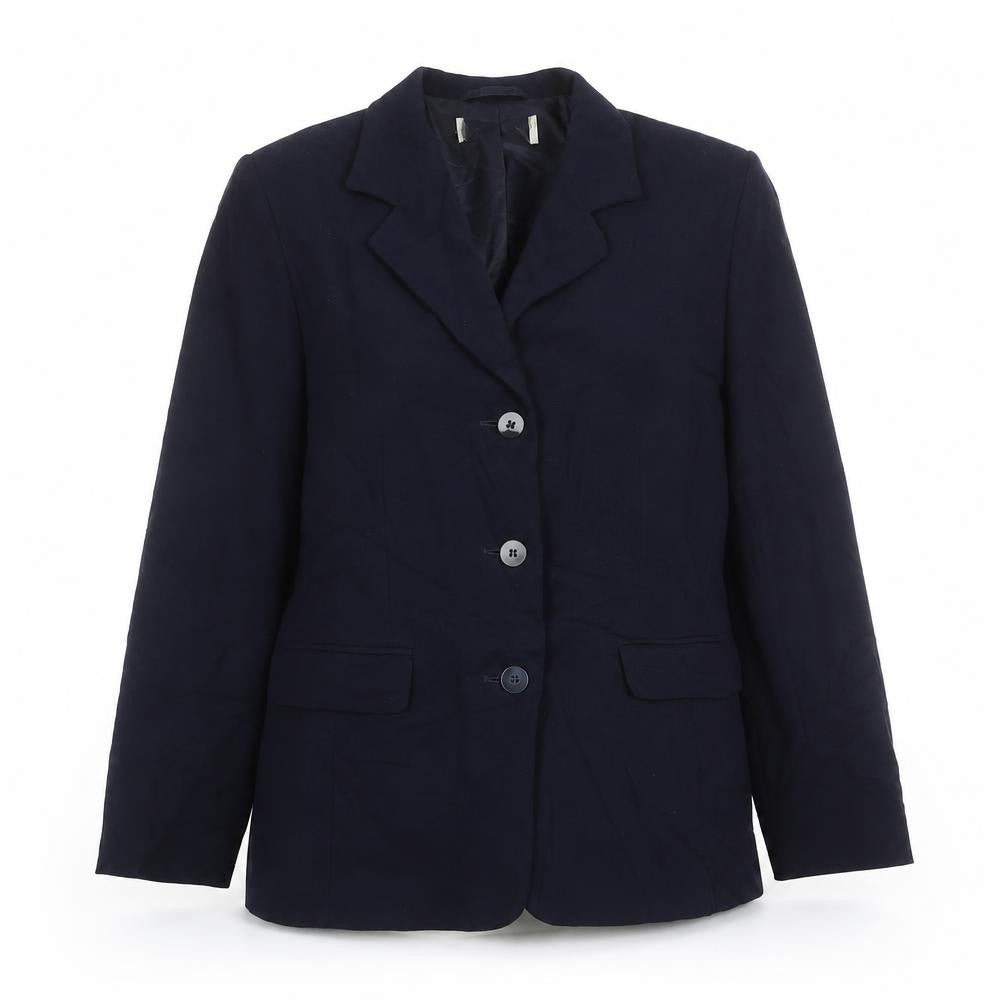 Womens UK Size 12 Preworn Regular Blue Suit Jacket