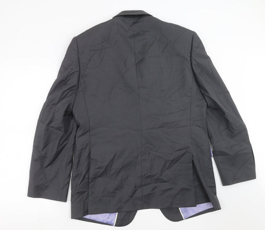 Mens UK Size 42 Marks and Spencer Regular Grey Suit Jacket