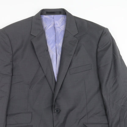 Mens UK Size 42 Marks and Spencer Regular Grey Suit Jacket