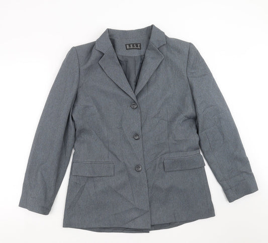 La Redoute Womens Blue   Jacket Suit Jacket Size 14