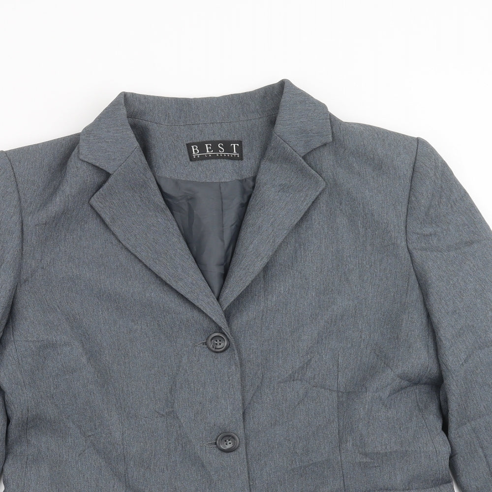 La Redoute Womens Blue   Jacket Suit Jacket Size 14