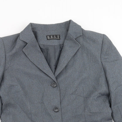 La Redoute Womens Blue   Jacket Suit Jacket Size 14