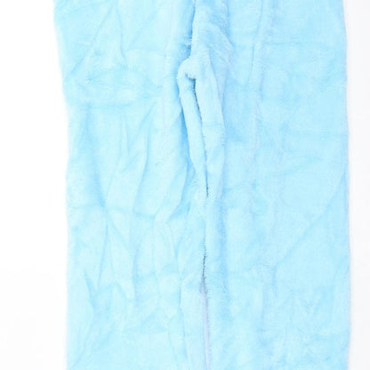 Disney Girls Blue Solid   Pyjama Pants Size 7-8 Years  - flounder