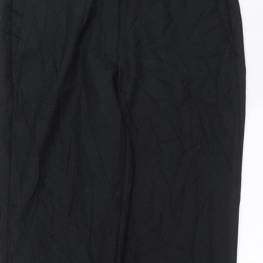 Womens UK Size 12 Dorothy Perkins Regular Fit  Black Trousers