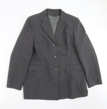 Dorothy Perkins Womens Grey   Jacket Suit Jacket Size 16