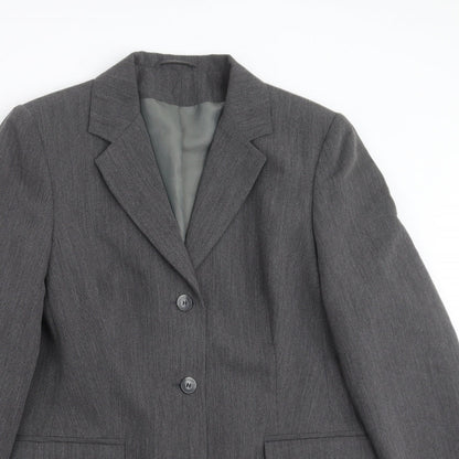 Dorothy Perkins Womens Grey   Jacket Suit Jacket Size 16