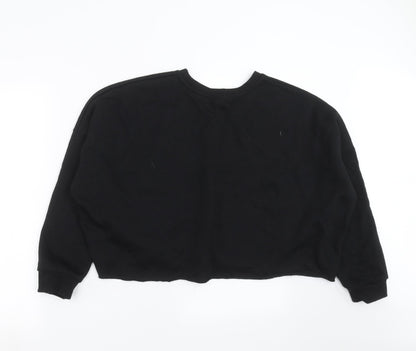 Primark Womens Black   Pullover Sweatshirt Size M