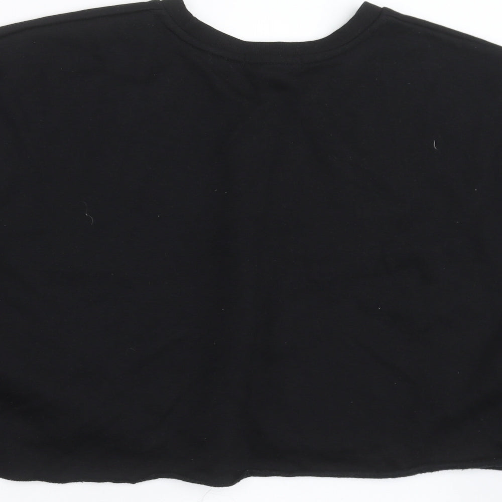 Primark Womens Black   Pullover Sweatshirt Size M
