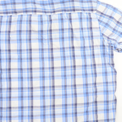 STONE BAY Mens Black Check   Button-Up Size M