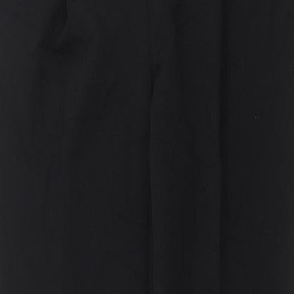Womens UK Size 12 Marks and Spencer Regular Fit  Black Trousers
