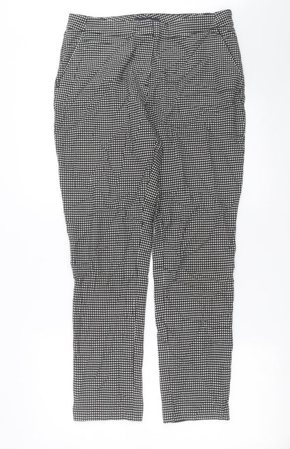 Womens UK Size 12 Marks and Spencer Slim Fit  Black Trousers