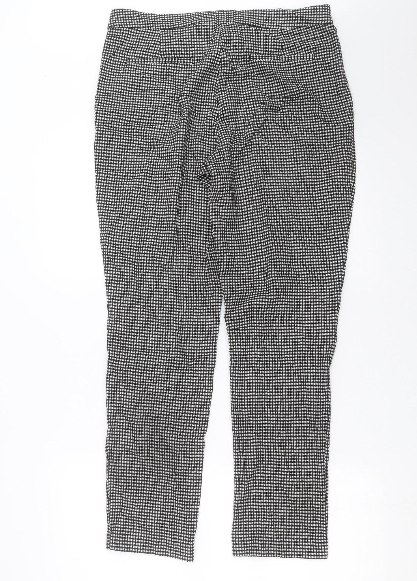 Womens UK Size 12 Marks and Spencer Slim Fit  Black Trousers