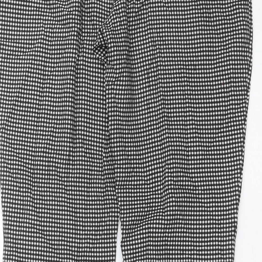 Womens UK Size 12 Marks and Spencer Slim Fit  Black Trousers