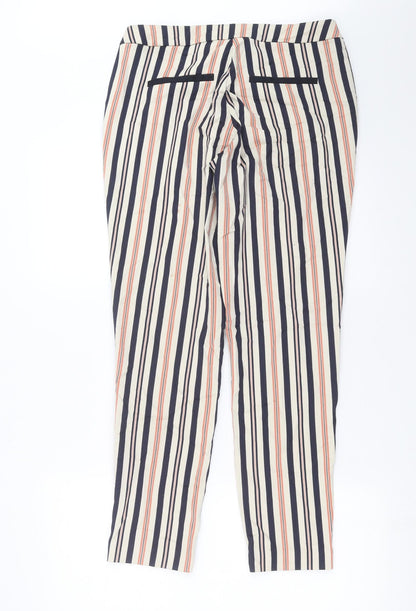 Womens UK Size 8 River Island Regular Fit  Beige Trousers