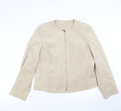 Preworn Womens Beige   Jacket  Size 18