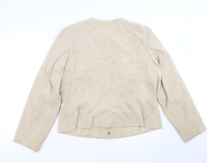 Preworn Womens Beige   Jacket  Size 18