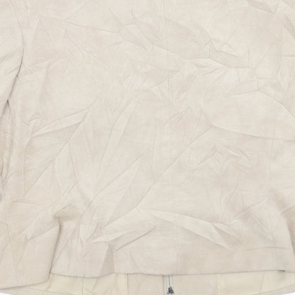 Preworn Womens Beige   Jacket  Size 18