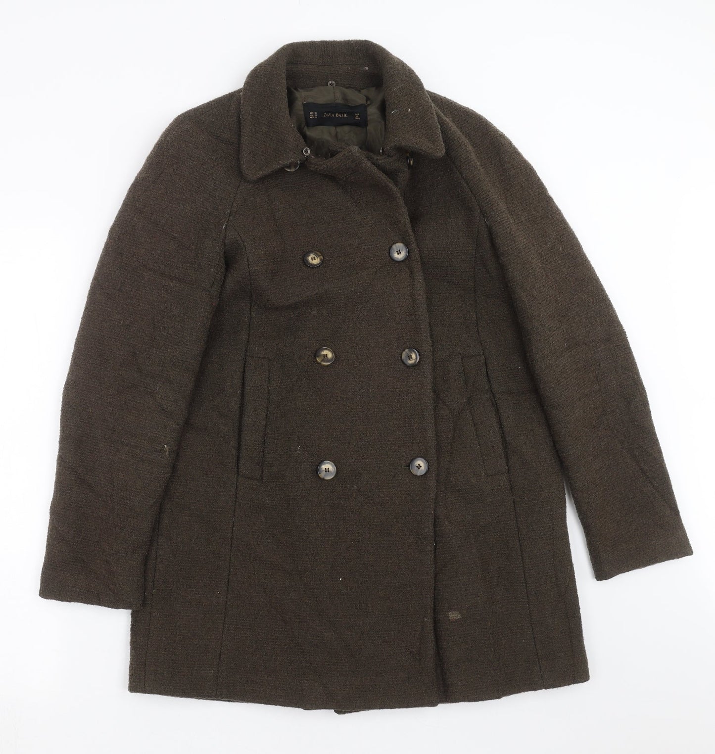 Womens UK Size M Zara Green Jacket