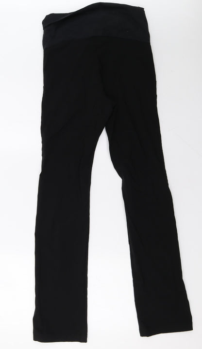 patch Womens Black   Trousers  Size XS L30 in