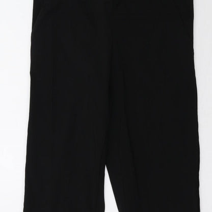 patch Womens Black   Trousers  Size XS L30 in