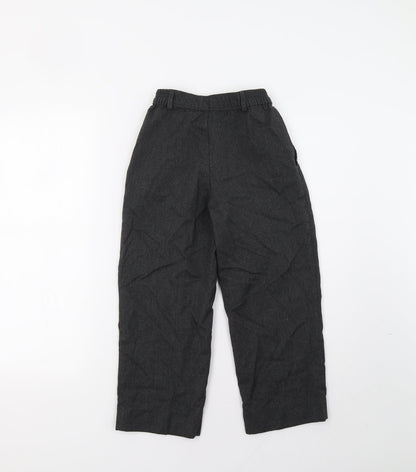 Marks and Spencer Boys Grey    Trousers Size 9 Months - school wear