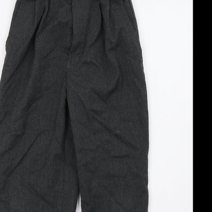 Marks and Spencer Boys Grey    Trousers Size 9 Months - school wear