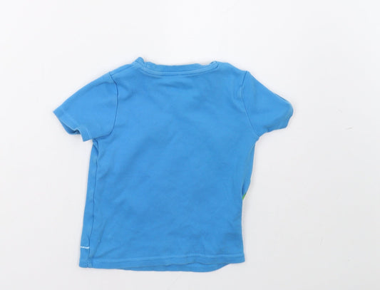 George Boys Blue   Basic T-Shirt Size 3-4 Years
